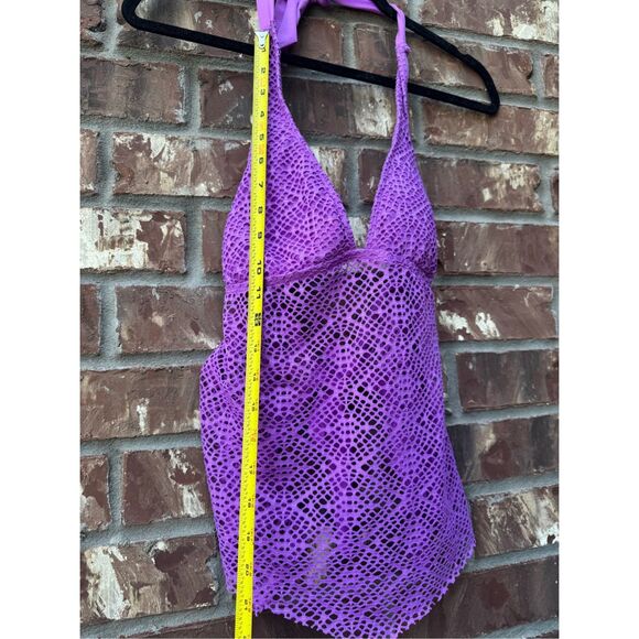 Mossimo 2 pieces swimsuit size small color purple new without tag in excellent c - Picture 10 of 11